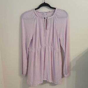 Sonoma Soft Pink Long Sleeve Tunic